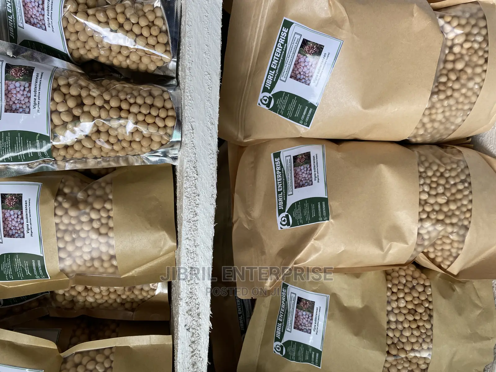 Nigerien Yellow Bambara Beans