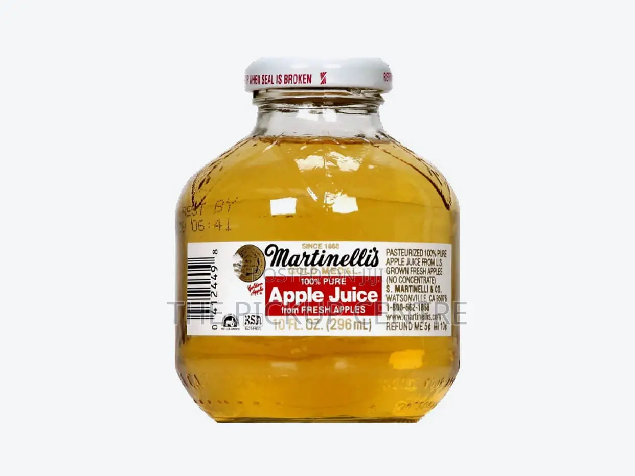 Martinelli's Gold Medal 100% Apple Juice 12pack Glass Bottle