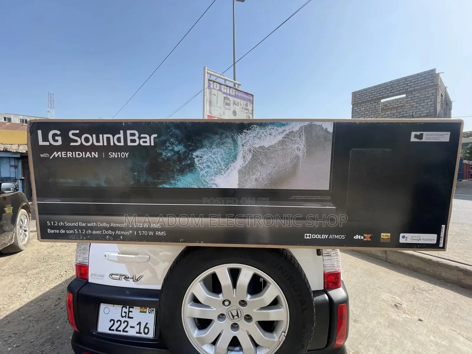 Lg Sound Bar With High Resolution Audio Sound