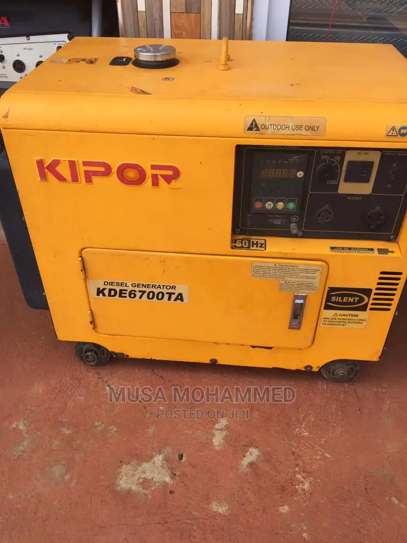7kva Kipor Gent Set