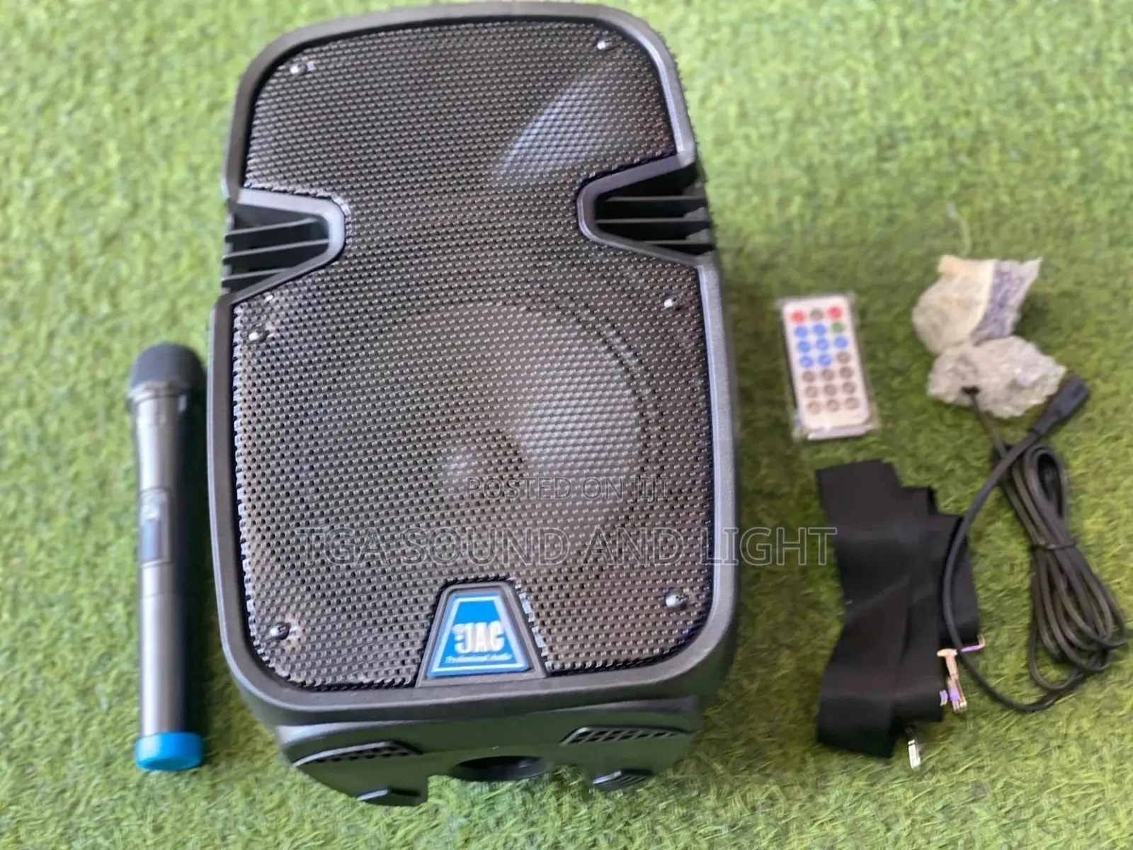 Jac 8-inch Bt Rechargeable Speaker W/ Microphone