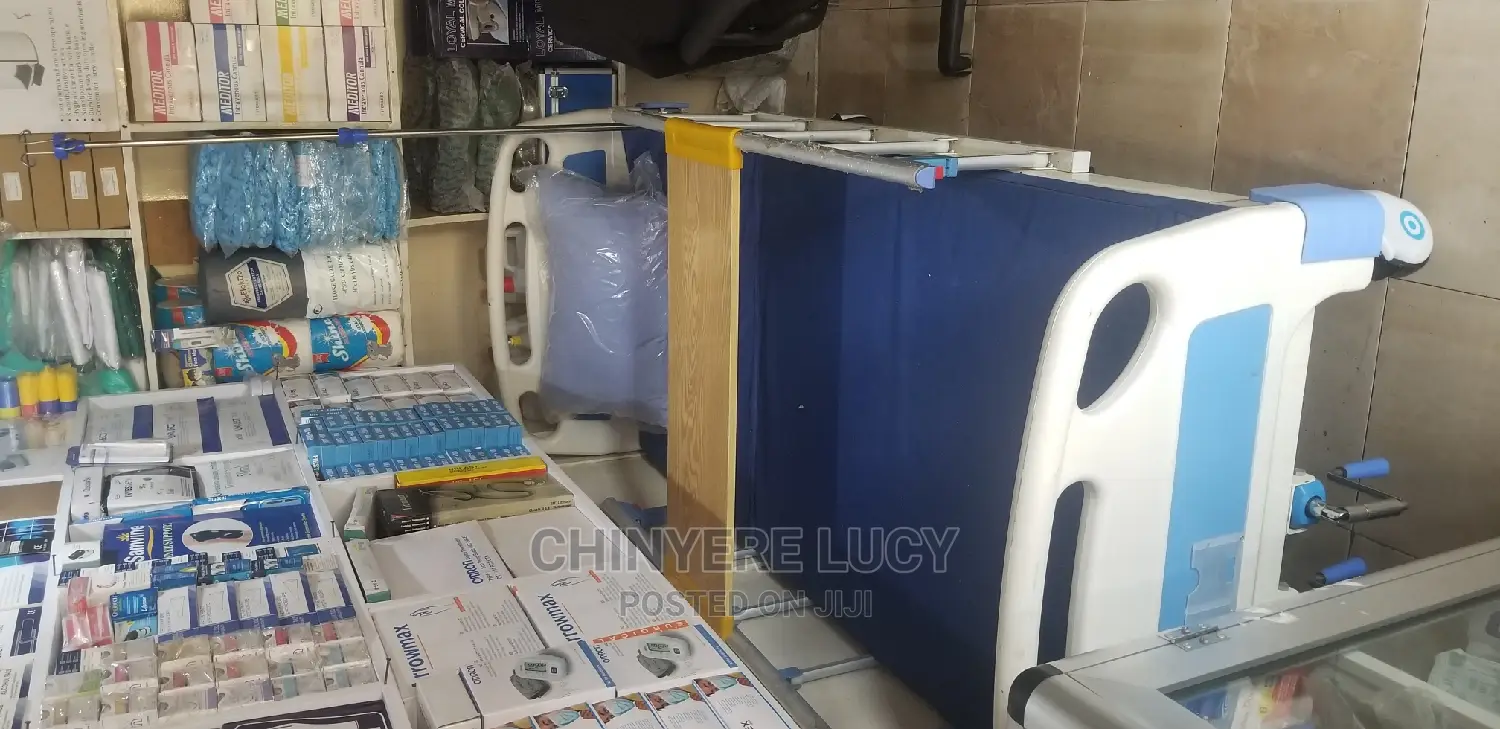 2 Crank Hospital Bed With Mattress