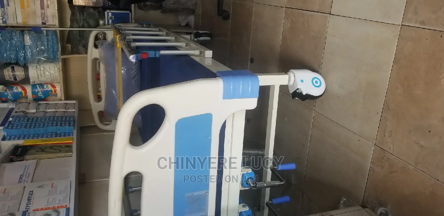 2 Crank Hospital Bed With Mattress