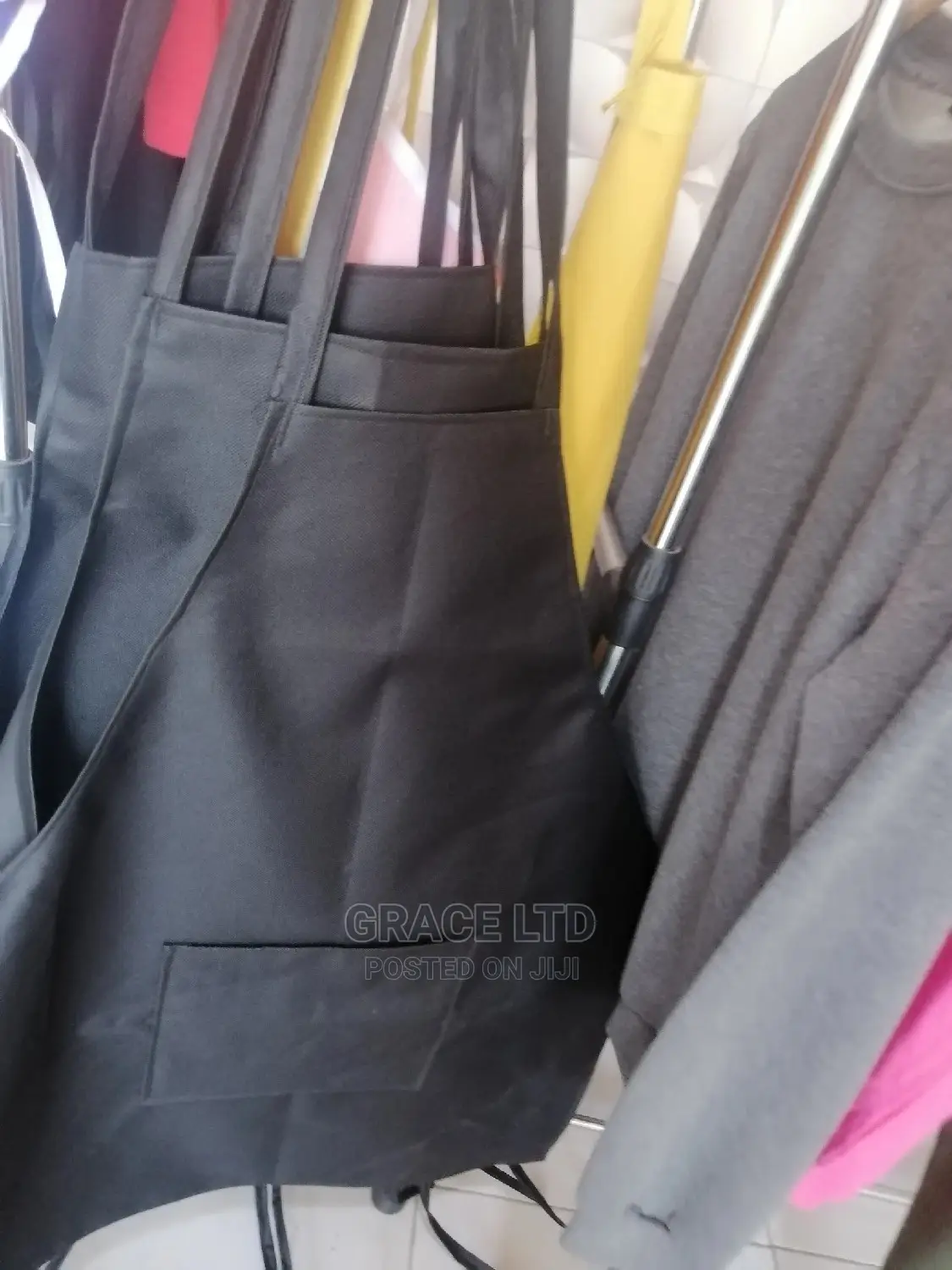 Black PVC Apron