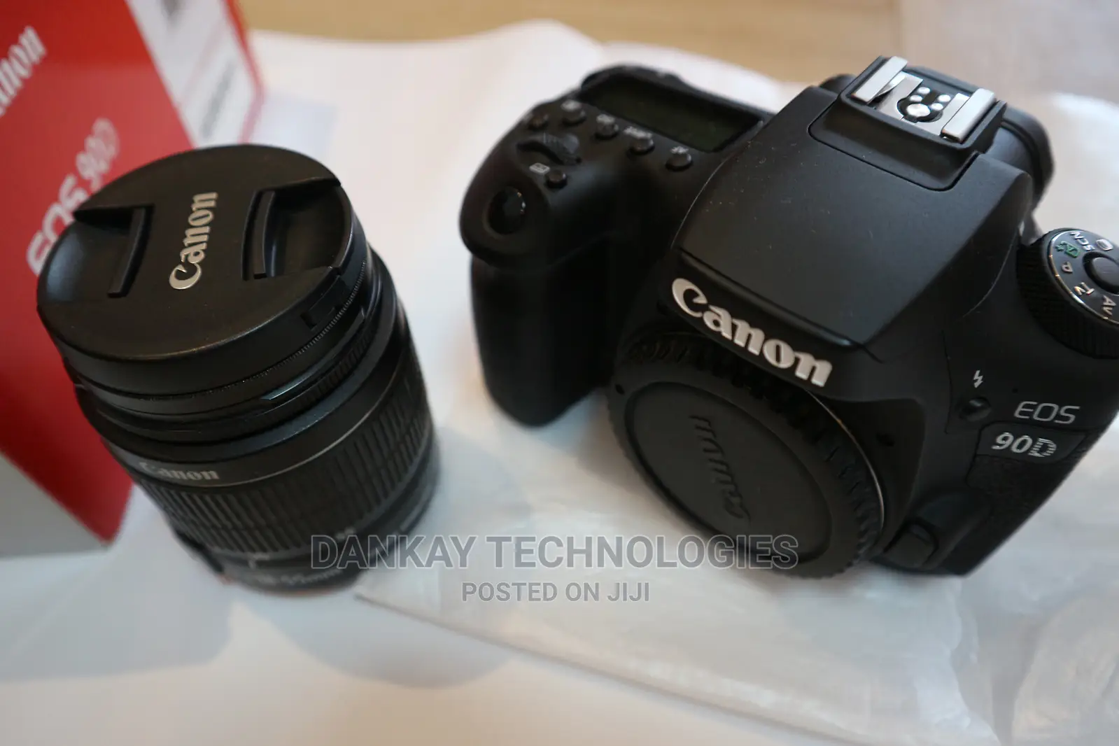 Canon Eos 90d Dslr Camera With 18-135mm Kit Lens