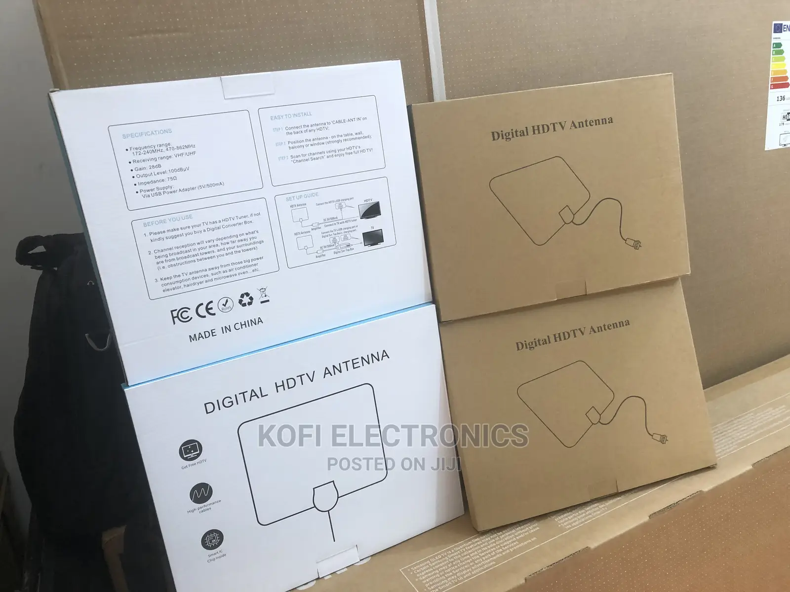 New 3600 Miles 4K Digital Antenna TV Indoor Amplifier Signal