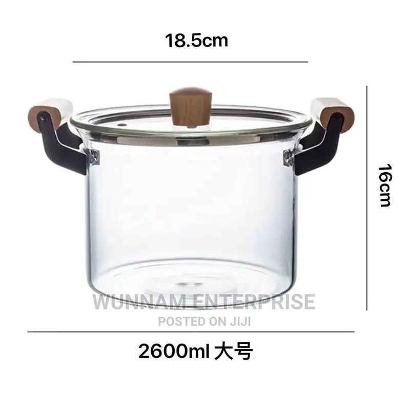 Glass Cookware (4.5 Litres)
