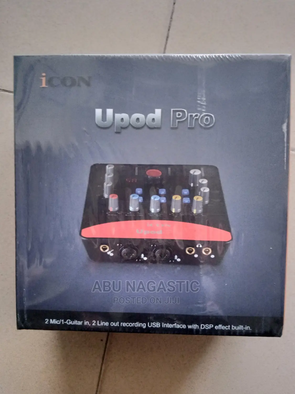 Upod Pro Usb Recording Interface With Dsp Effect Build-in