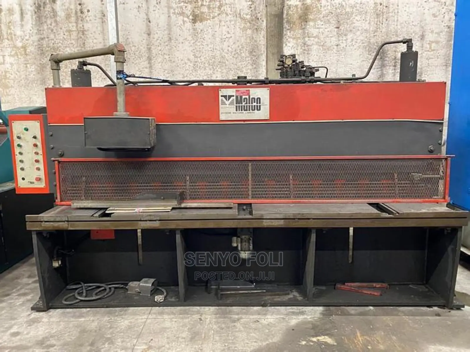 Malco Hydraulic Shearing Machine 3mx6mm