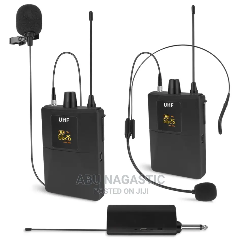 Wireless Lavalier Lapel Microphone