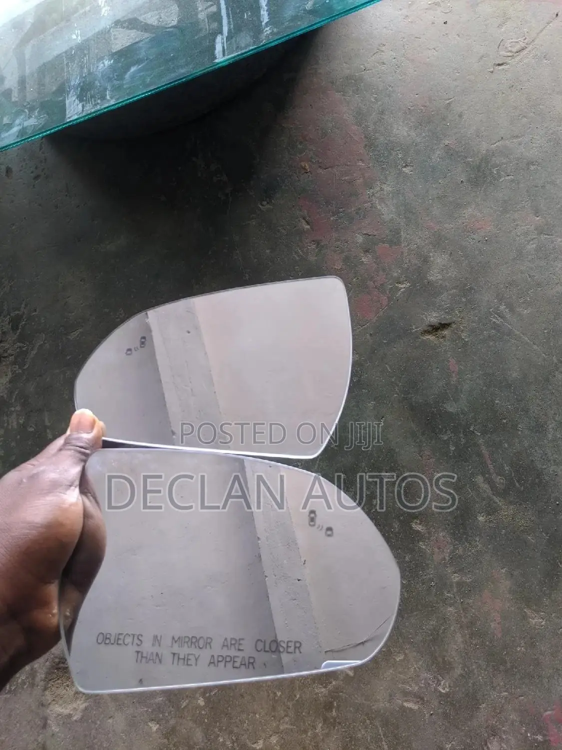 Elantra 2018 Mirror Glass