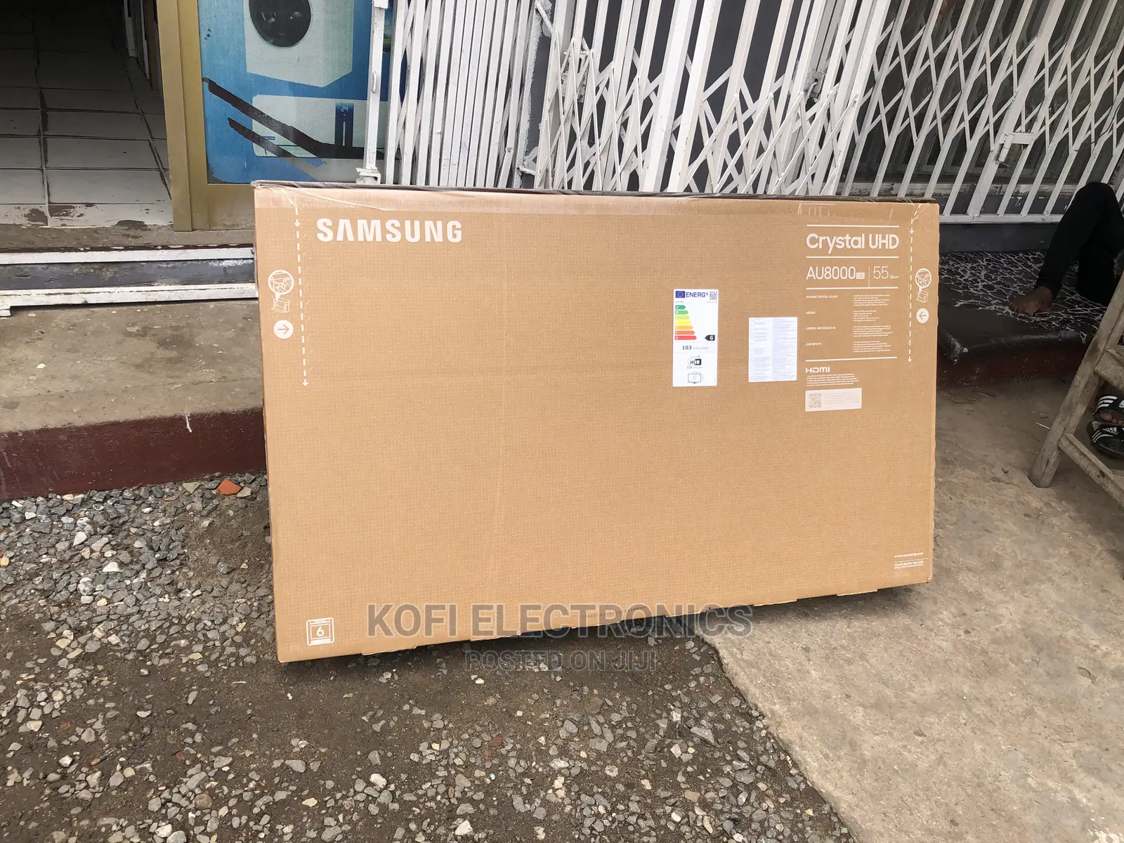 Apple Airplay2 Samsung 55-Inch 55au8000 Crystal Uhd TV