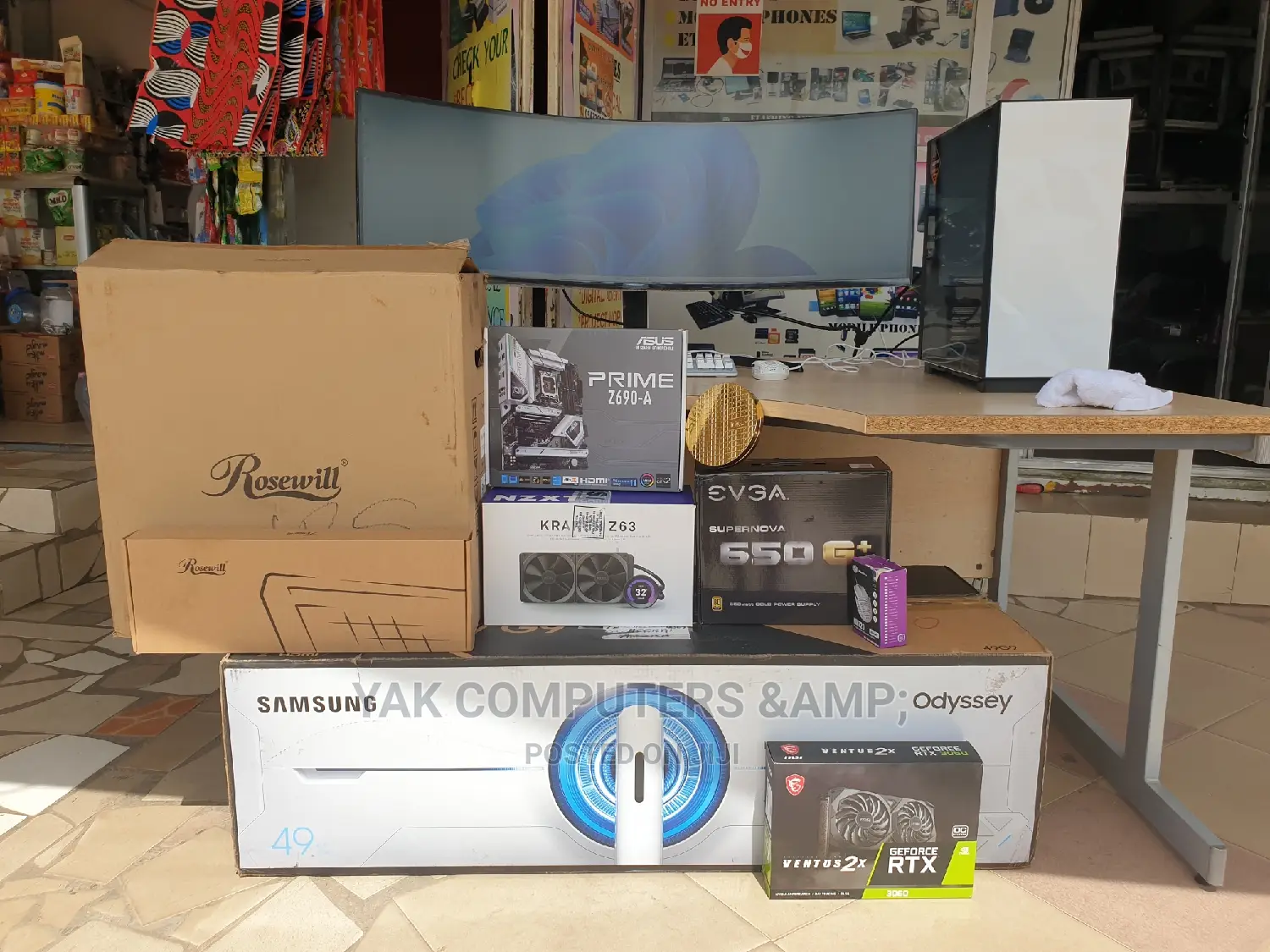 New Desktop Computer 64GB Intel Core I9 HDD 2T