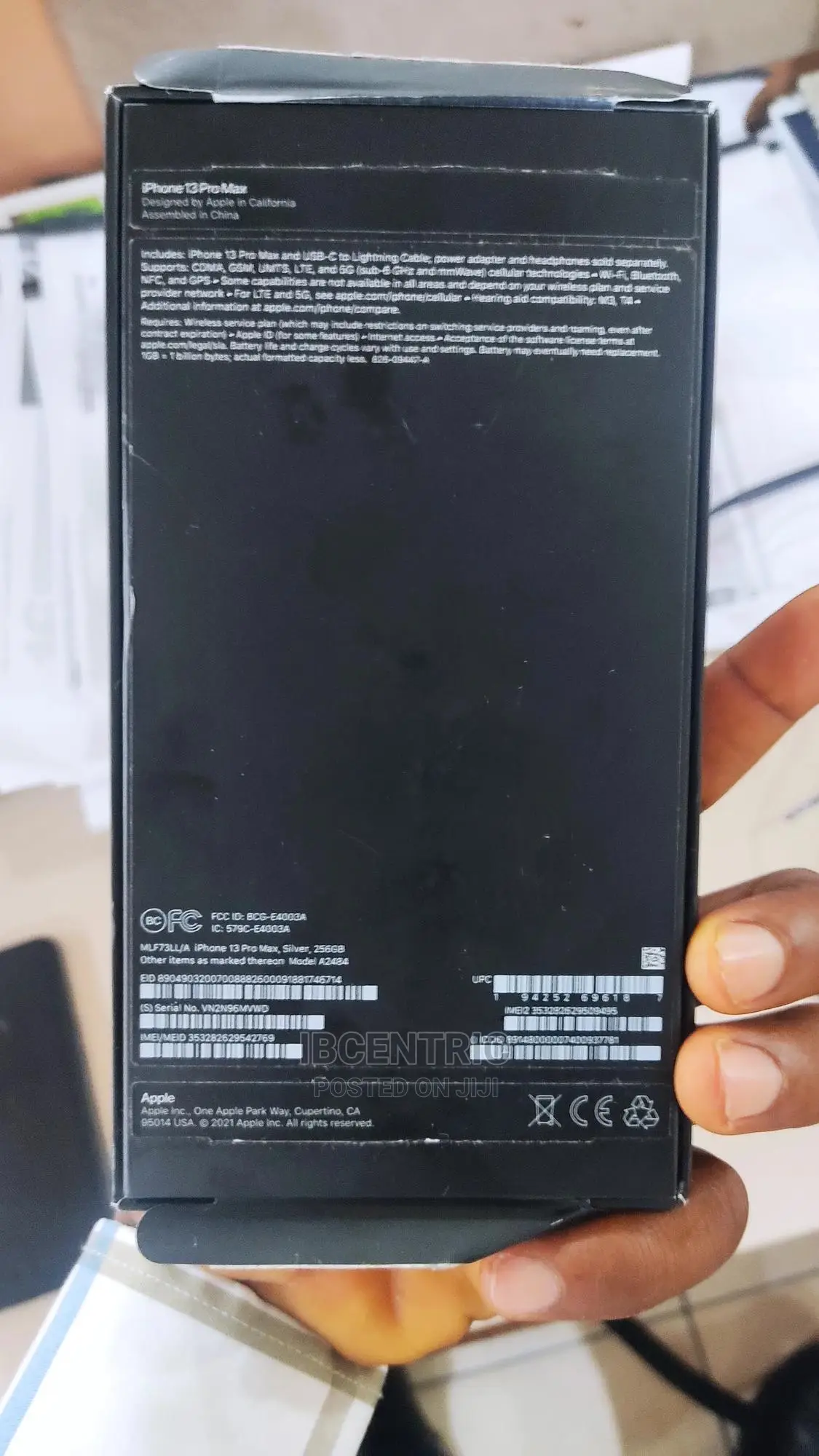 New Apple iPhone 13 Pro Max 256 GB White