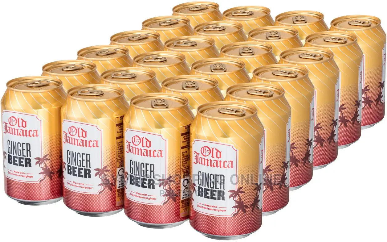 Old Jamaica Non- Alcoholic Ginger Beer Can 24 X 330ml