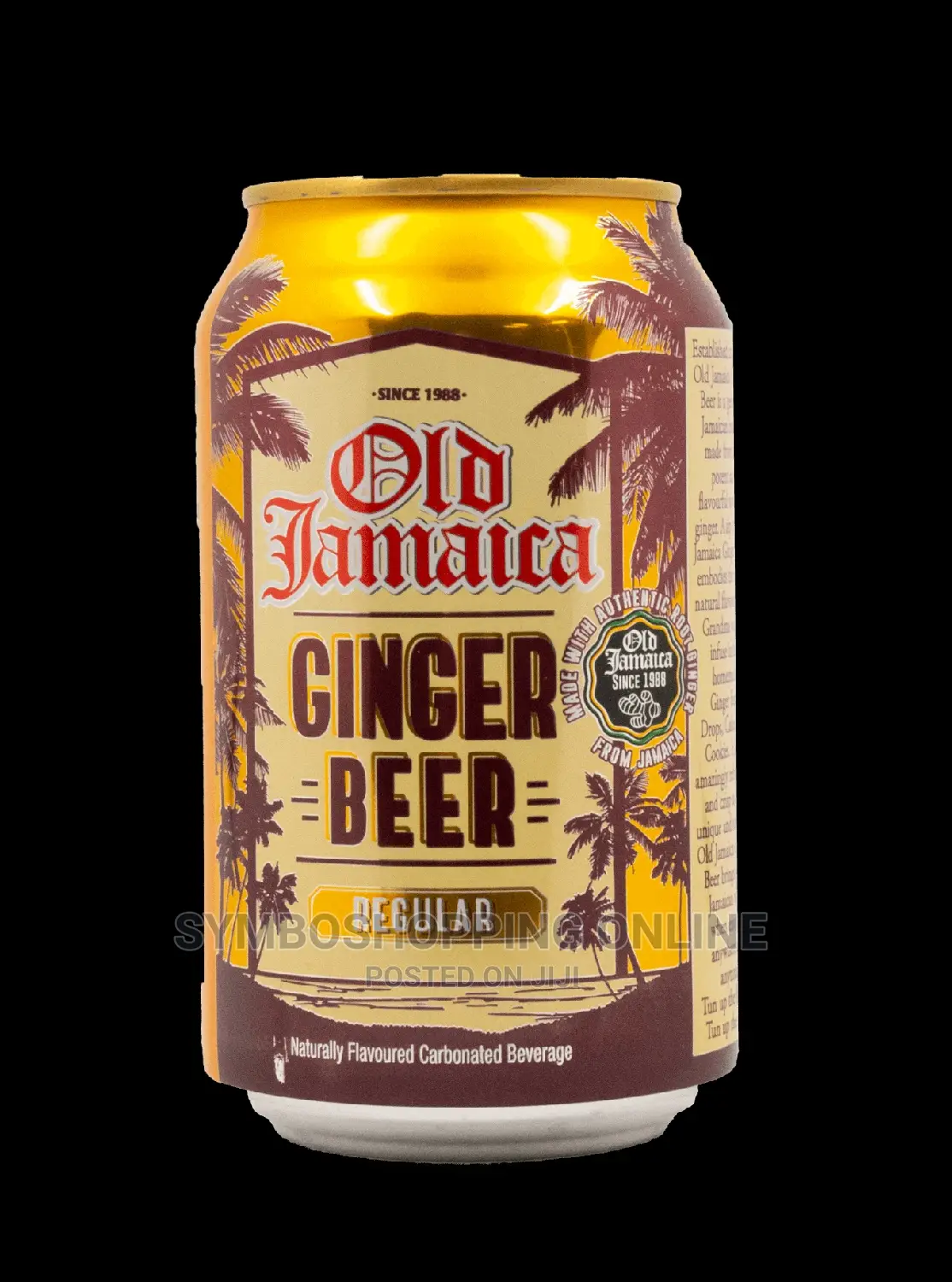 Old Jamaica Non- Alcoholic Ginger Beer Can 24 X 330ml