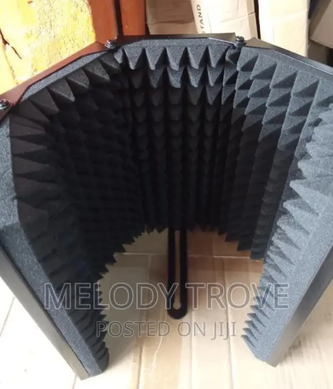Foldable Studio Microphone Shield