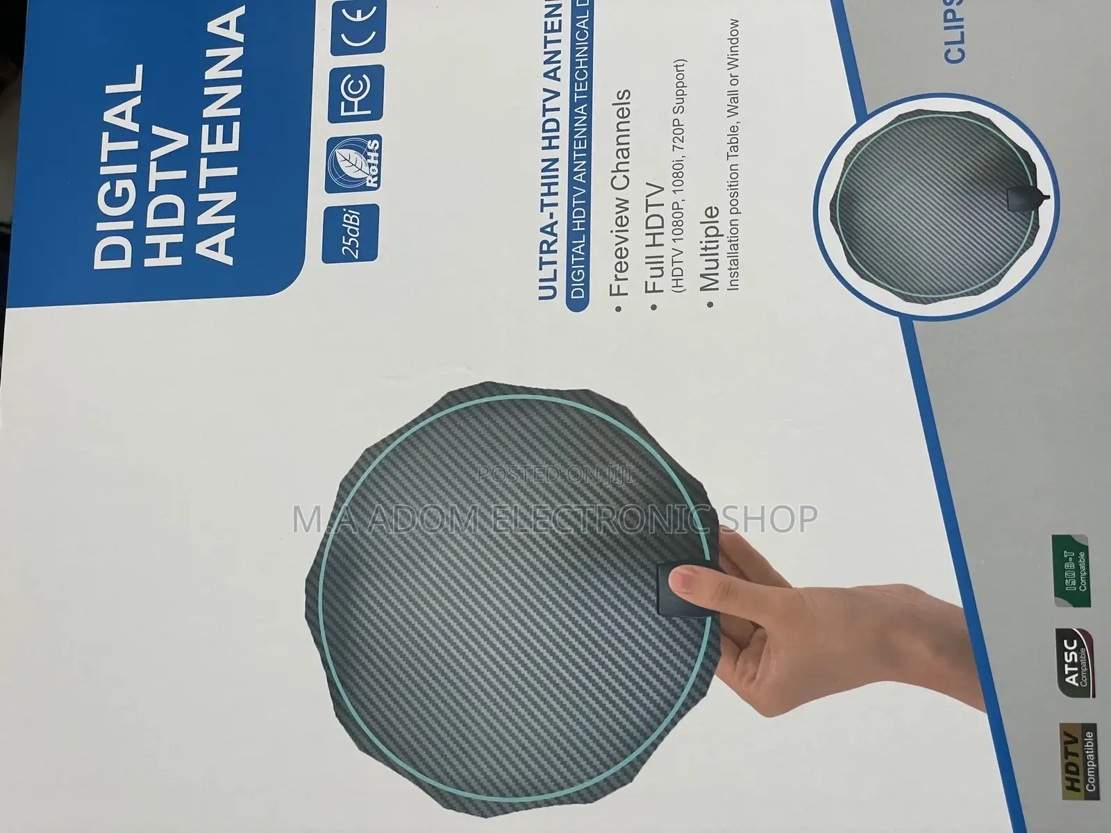 Freeview Channel Hdtv Indoor Antenna
