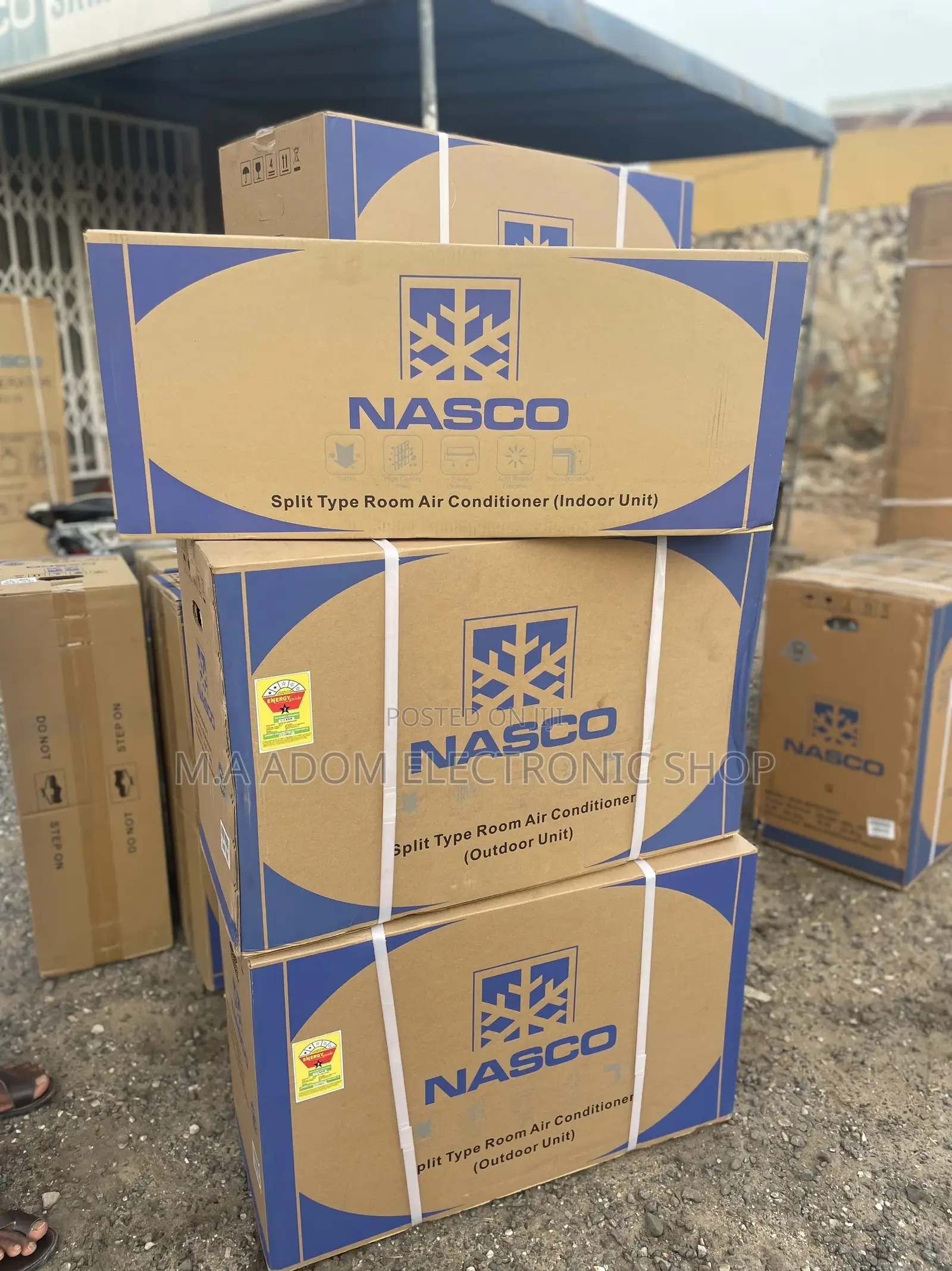 Fast Cooling Nasco 1.5 Mirror R22 Air Conditioner