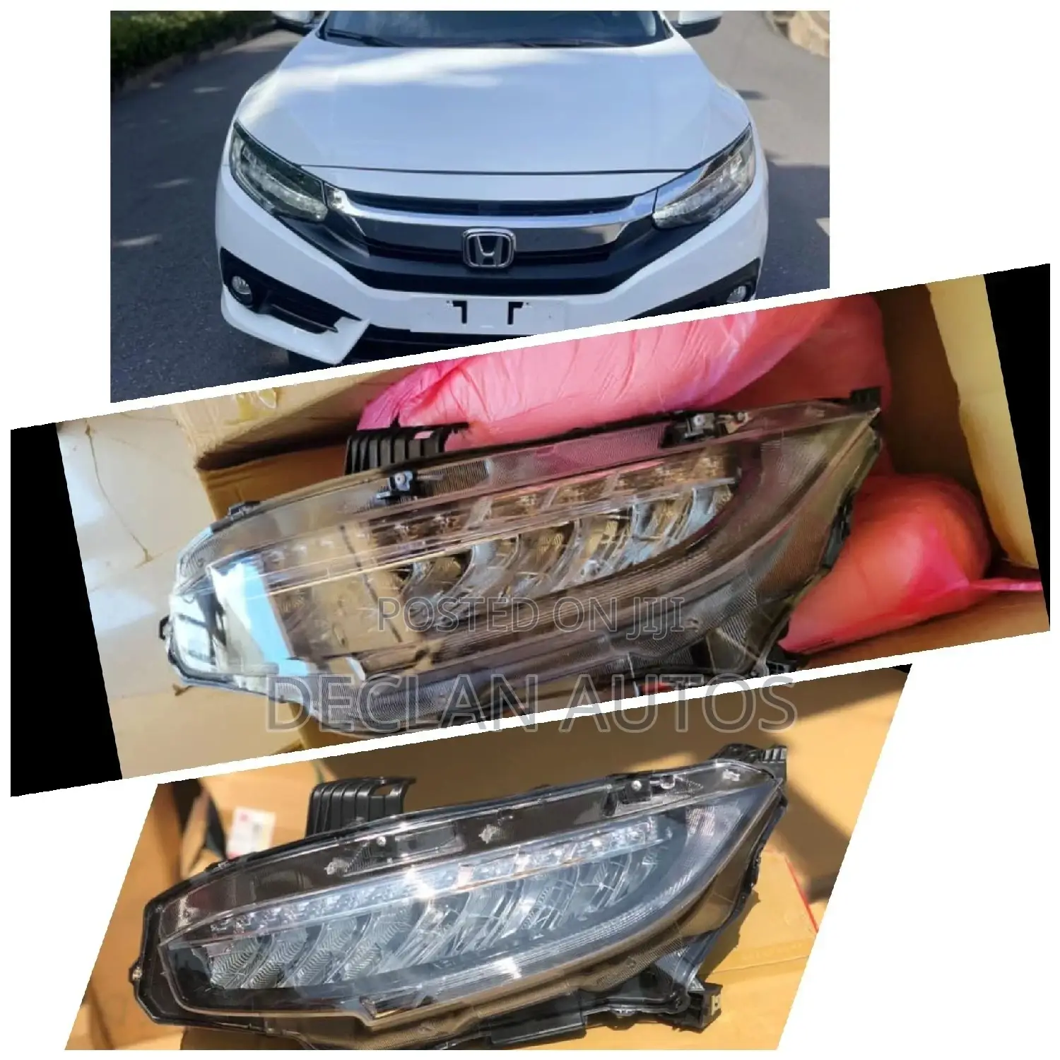 Honda Civic 2016 - 2021 Headlights