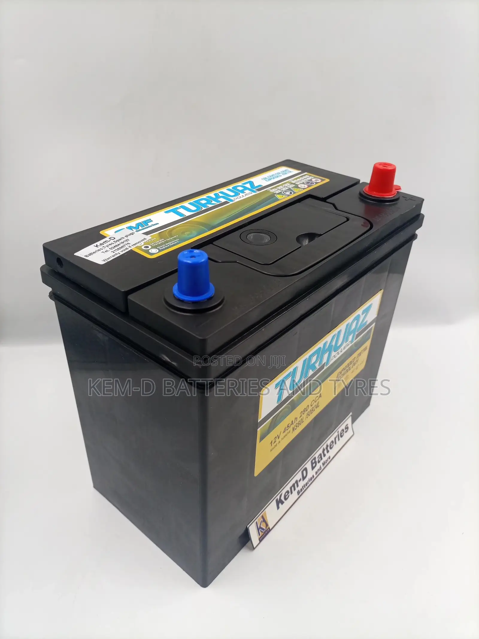 Ns60l Turkuaz Battery - 12V 45ah