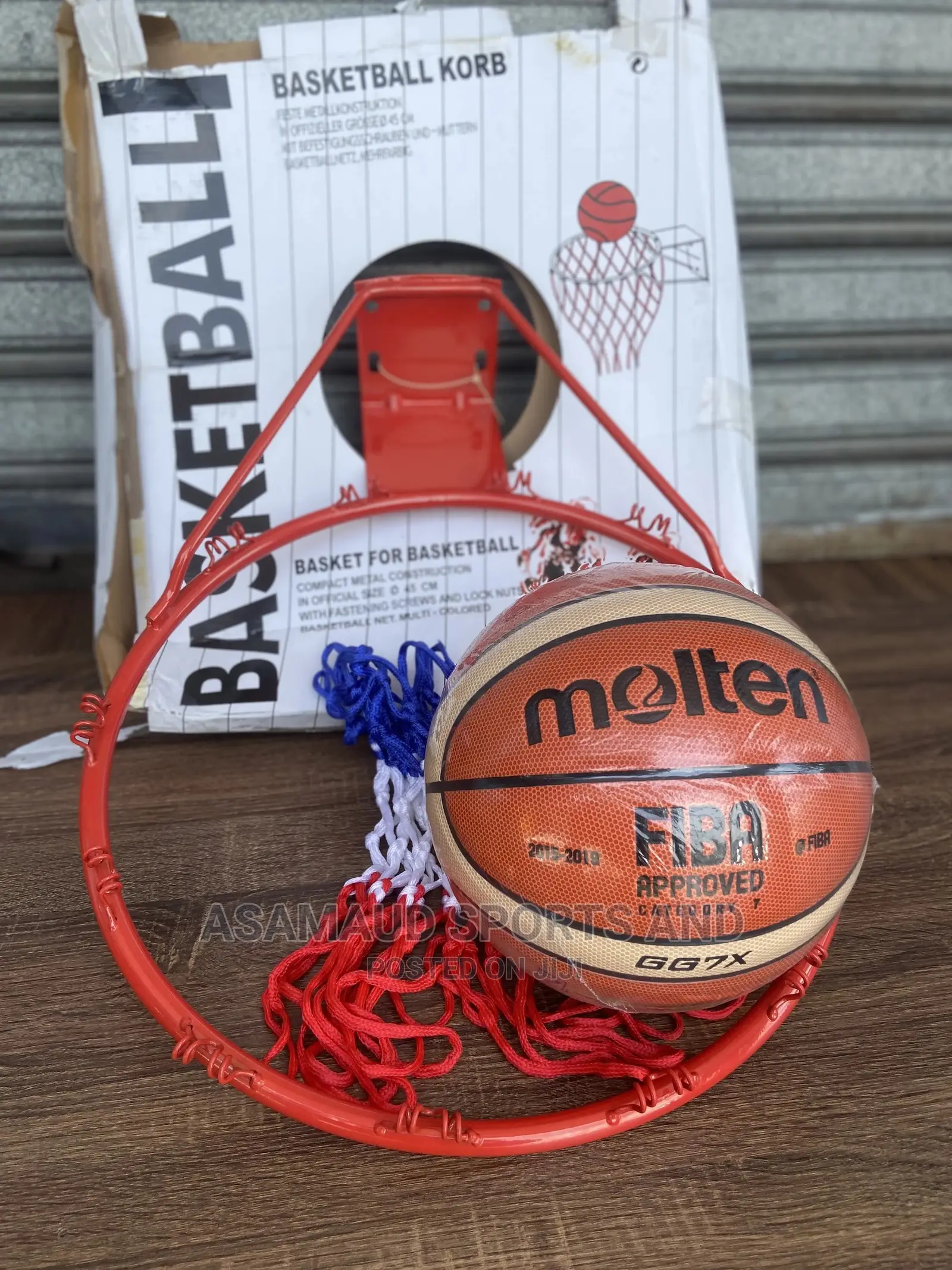 Set of Basketball and Ring at Cool Price