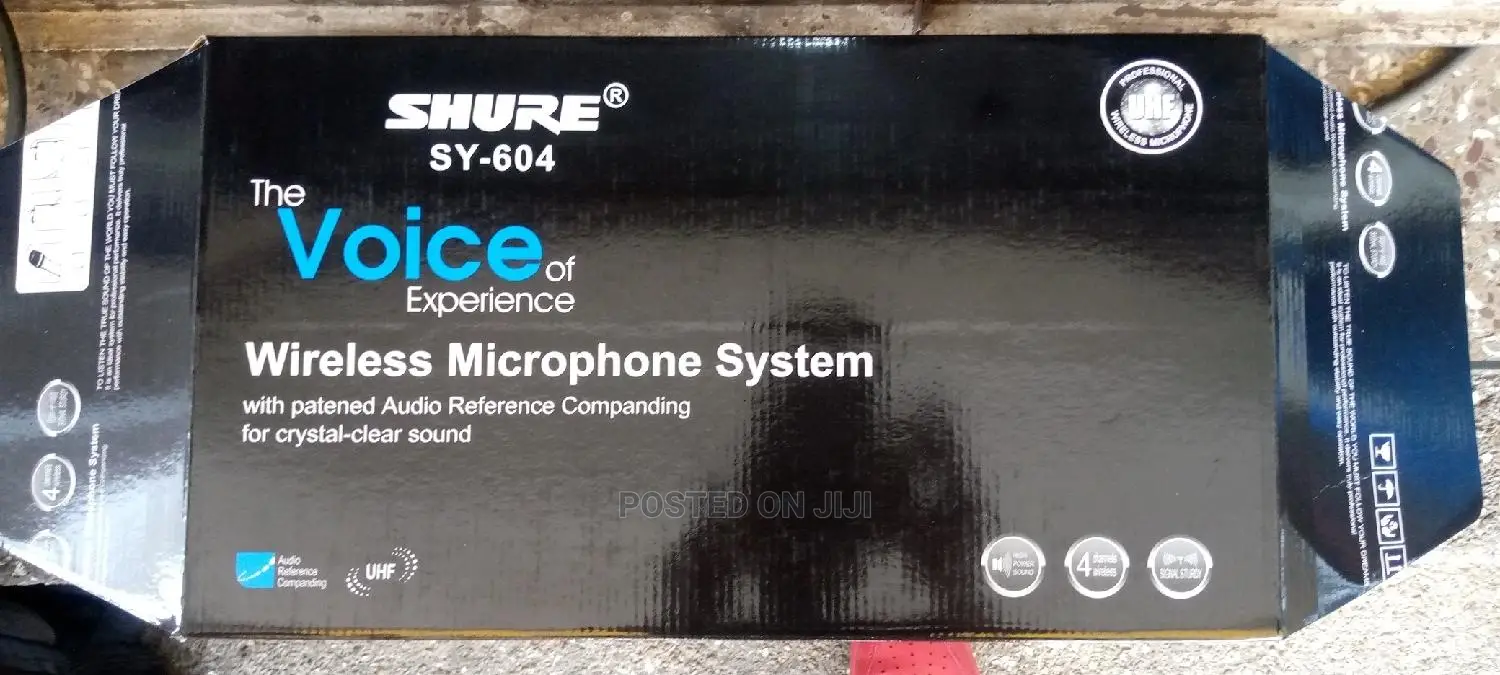 Shure Lapel 4 in 1 Wireless Mic