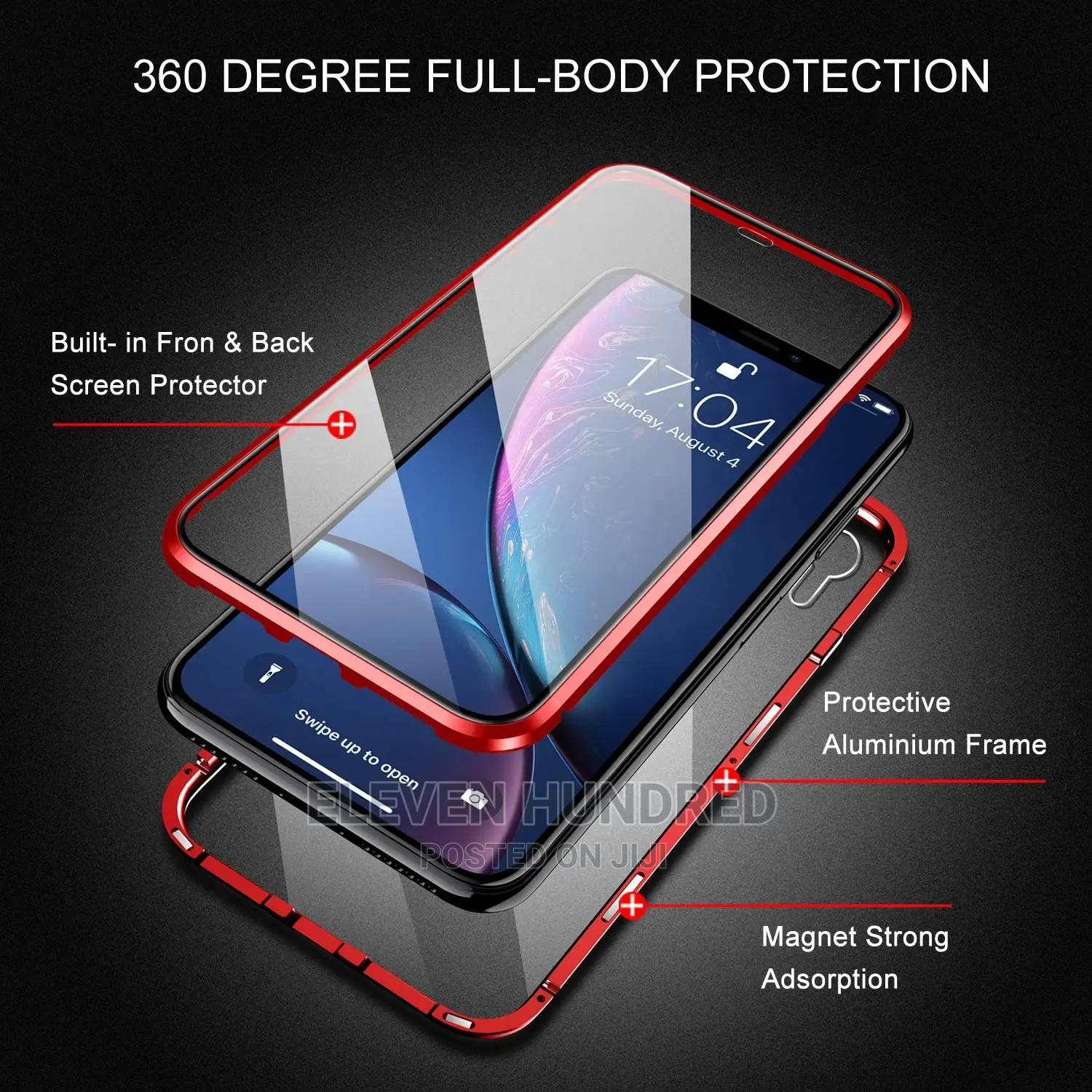Apple Xr Magnetic Case All Colors Available