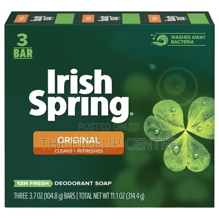 Irish Spring Deodorant Soap - 3 Bars