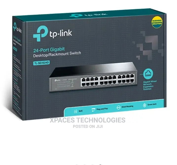 Tp Link 24-Port Gigabit Desktop/Rackmount Switch