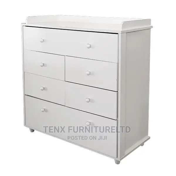 Chest of Drawers ( Rustic/White)