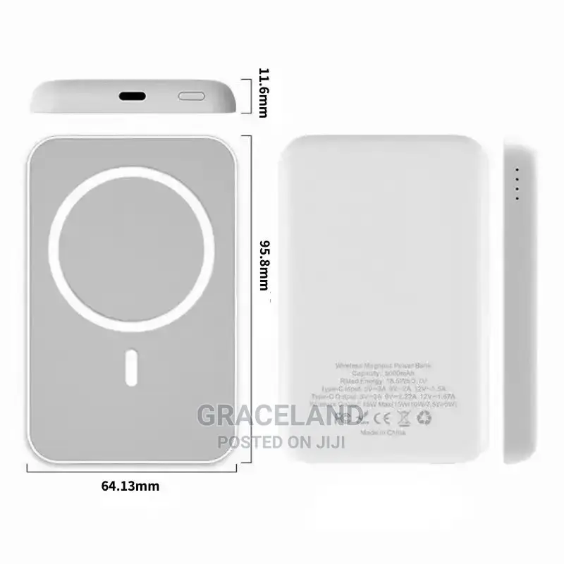 iPhone Fast Wireless Charger Portable Magnetic Wireless