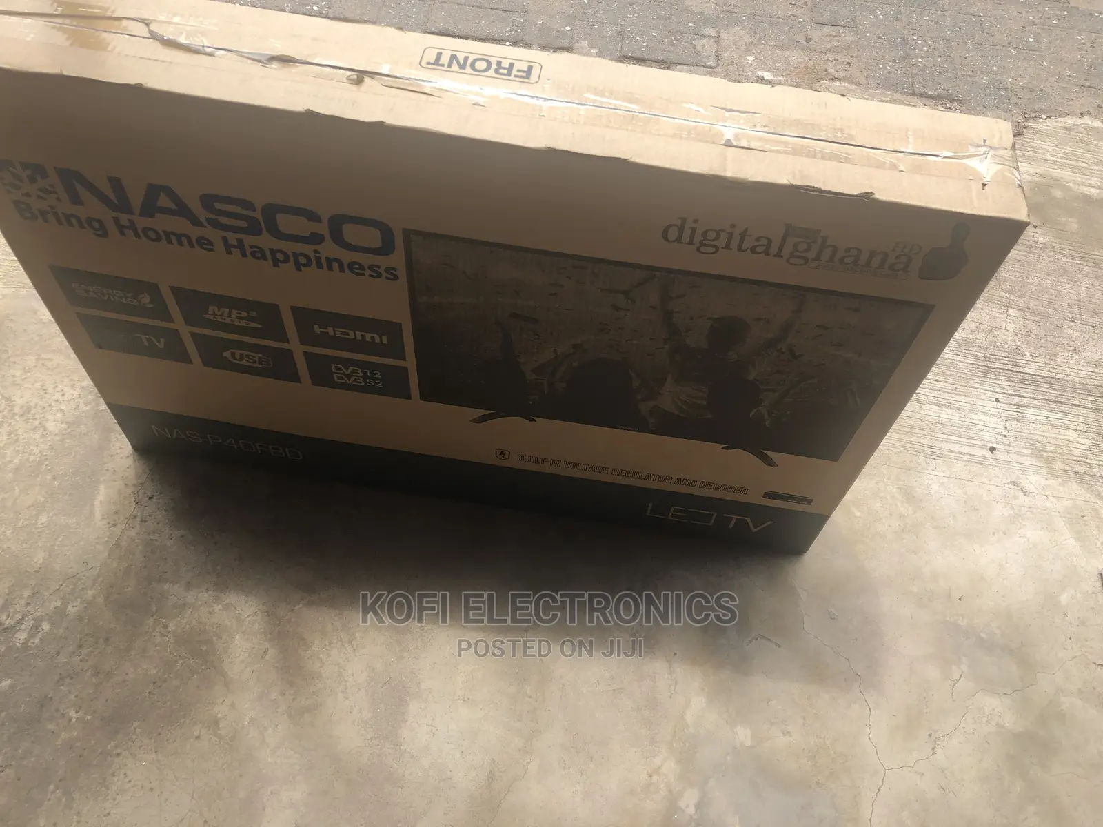 New Model Nasco 40′′ Led Digital Satellite Tv- Nas-P40fbd