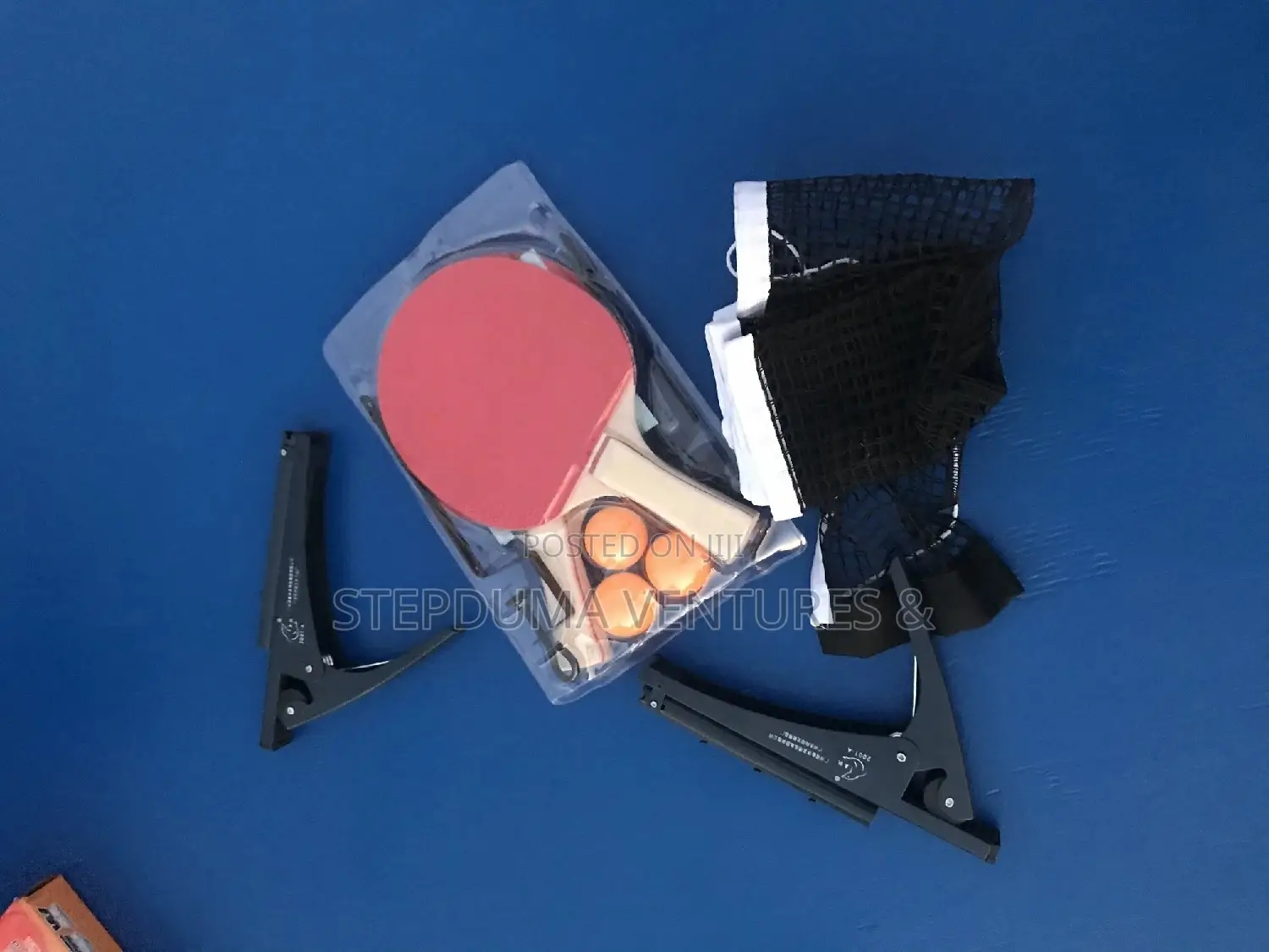Tennis Board Rackets and Net