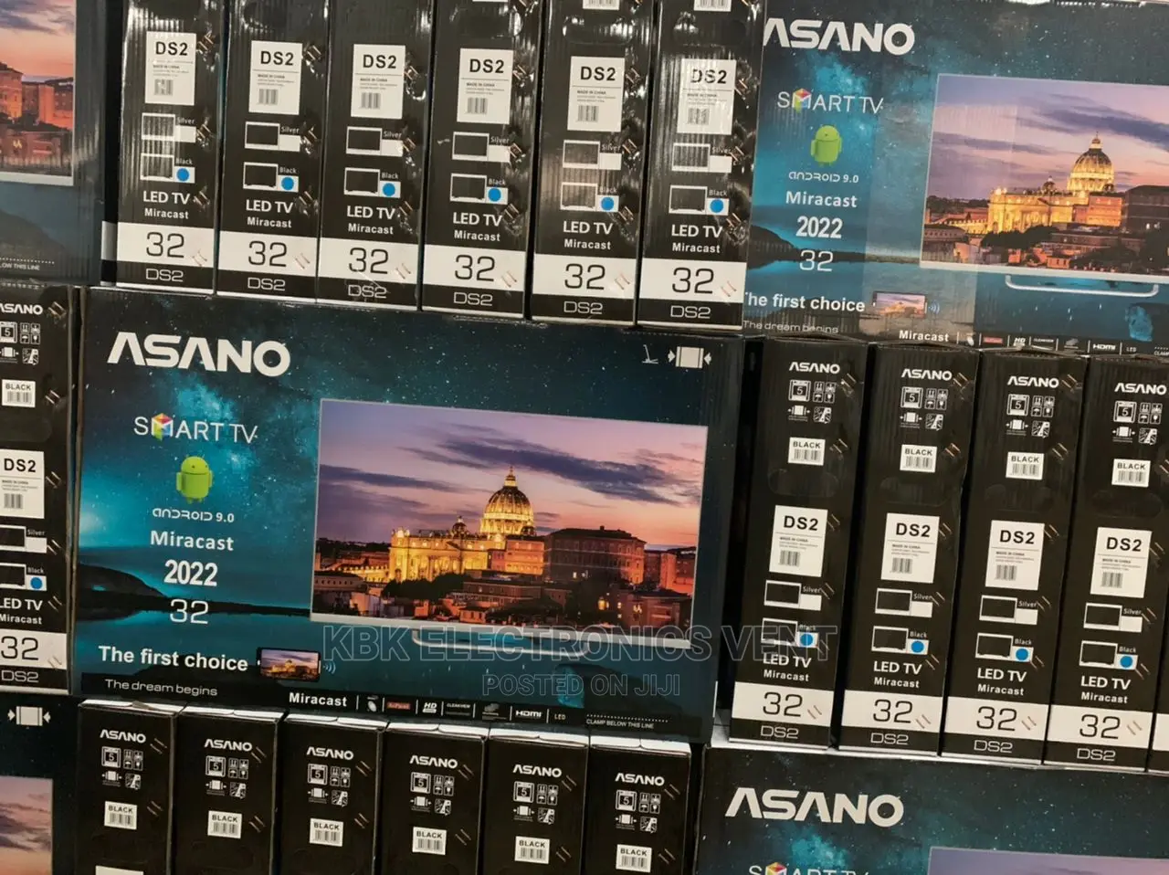 Asano 32" Smart Android Satellite Digital Led Tv