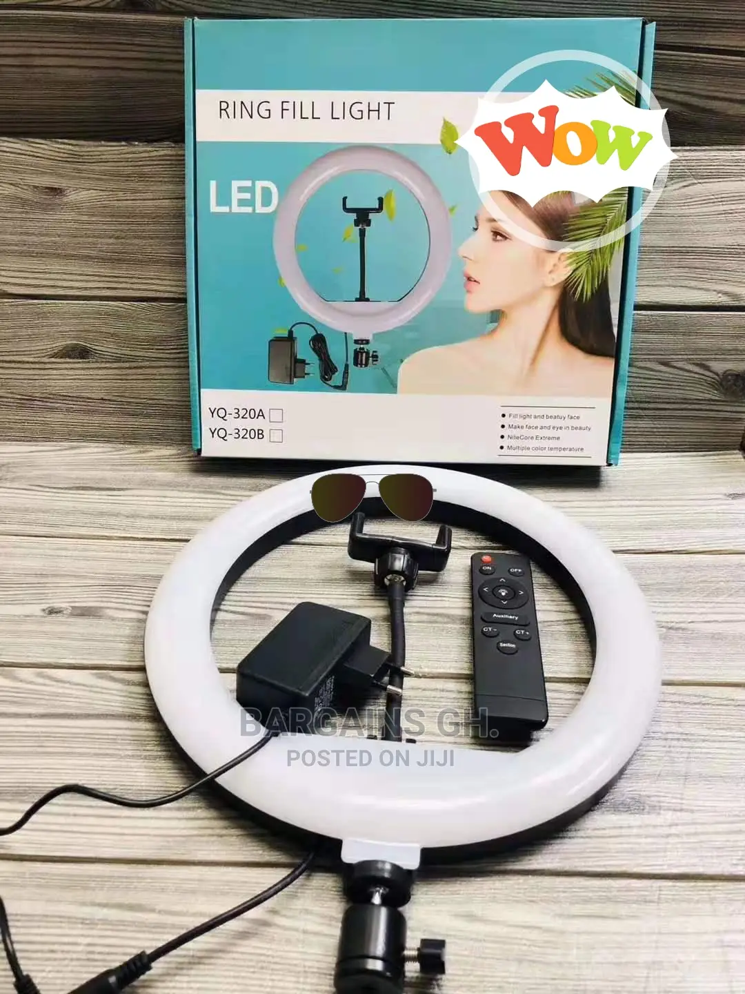 10 Inches RGB Ring Light With Stand (Back Friday Deal)