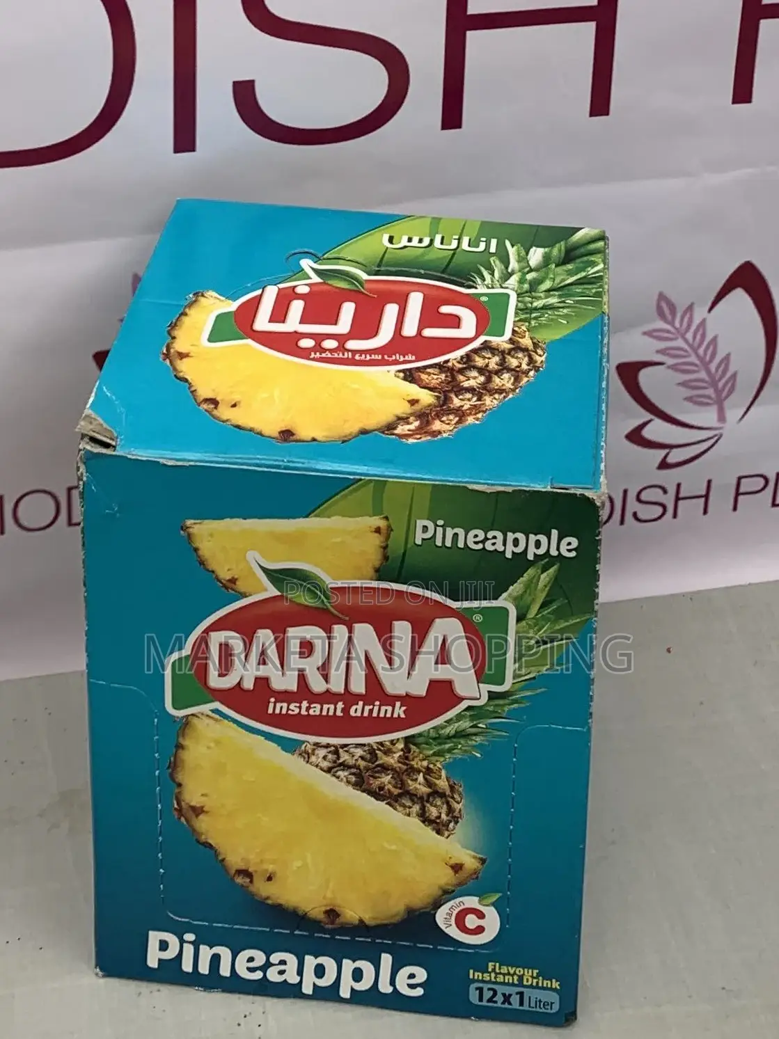 Darina Instant Drink Pineapple (12*1L)