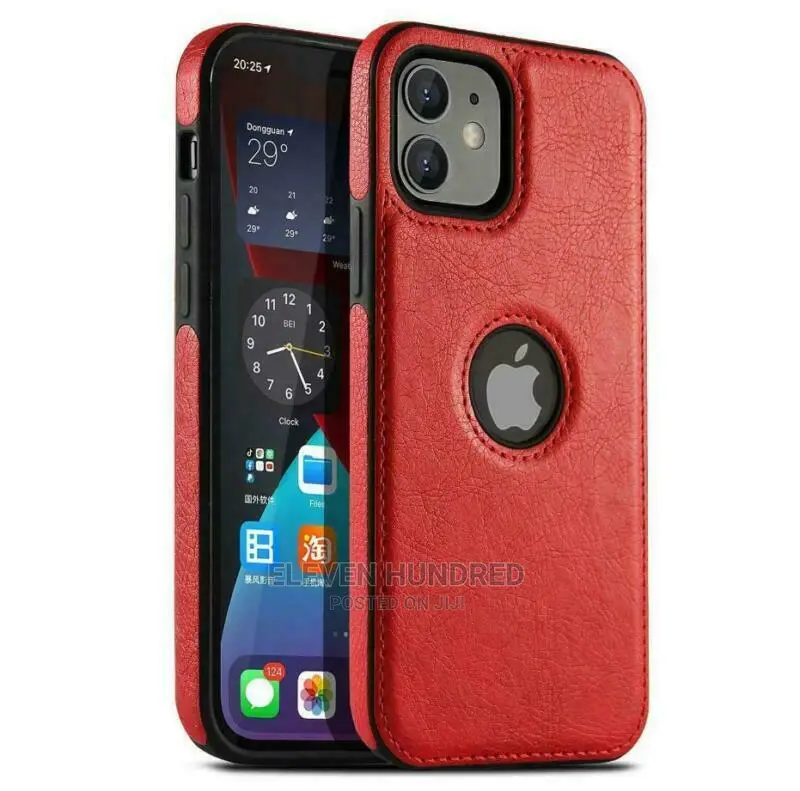iPhone 13 Pro Max Leather and TPU COVER