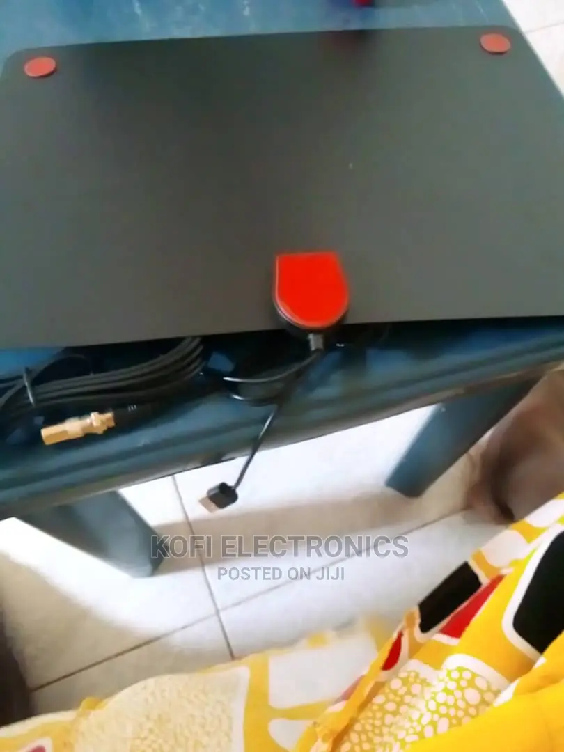 Unique Black Indoor Digital TV Antenna Long 400+Mile Range