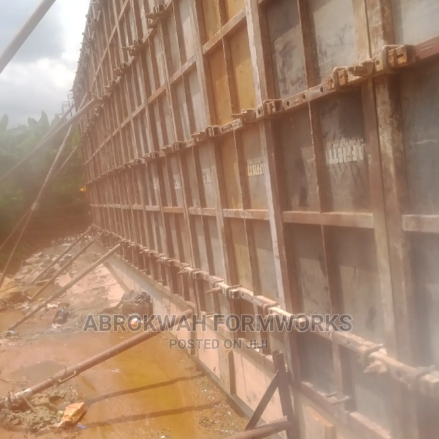 Formwork/Walls/Retaining Wall/Marine Woods/Formwork/Concrete