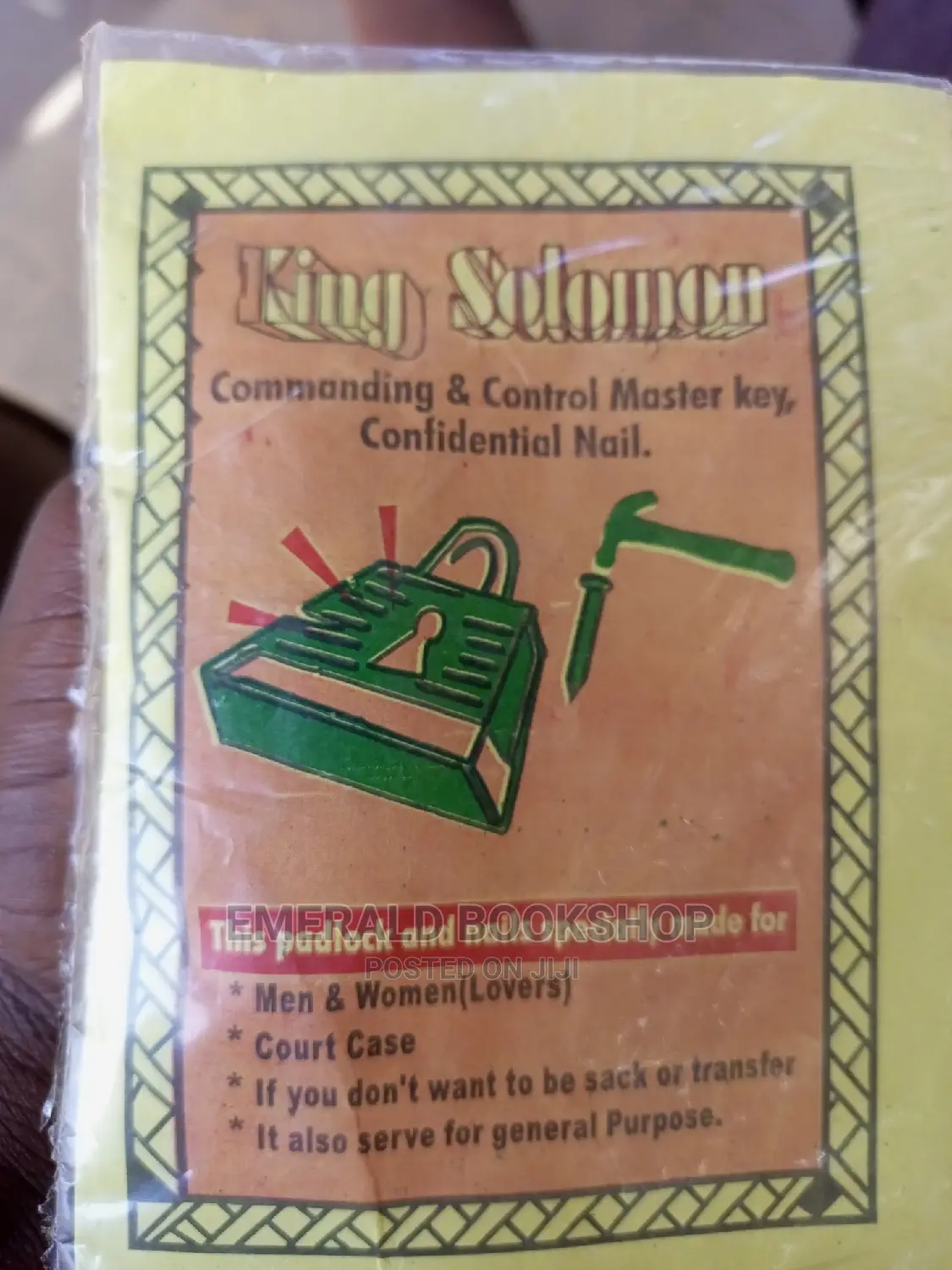 King Solomon Commanding Padlock