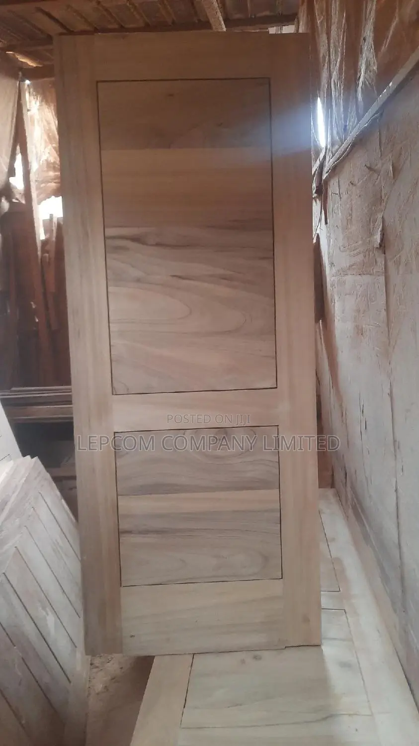 (Best Wood ) Wooden Doors, With Frame Architraves + Stopper