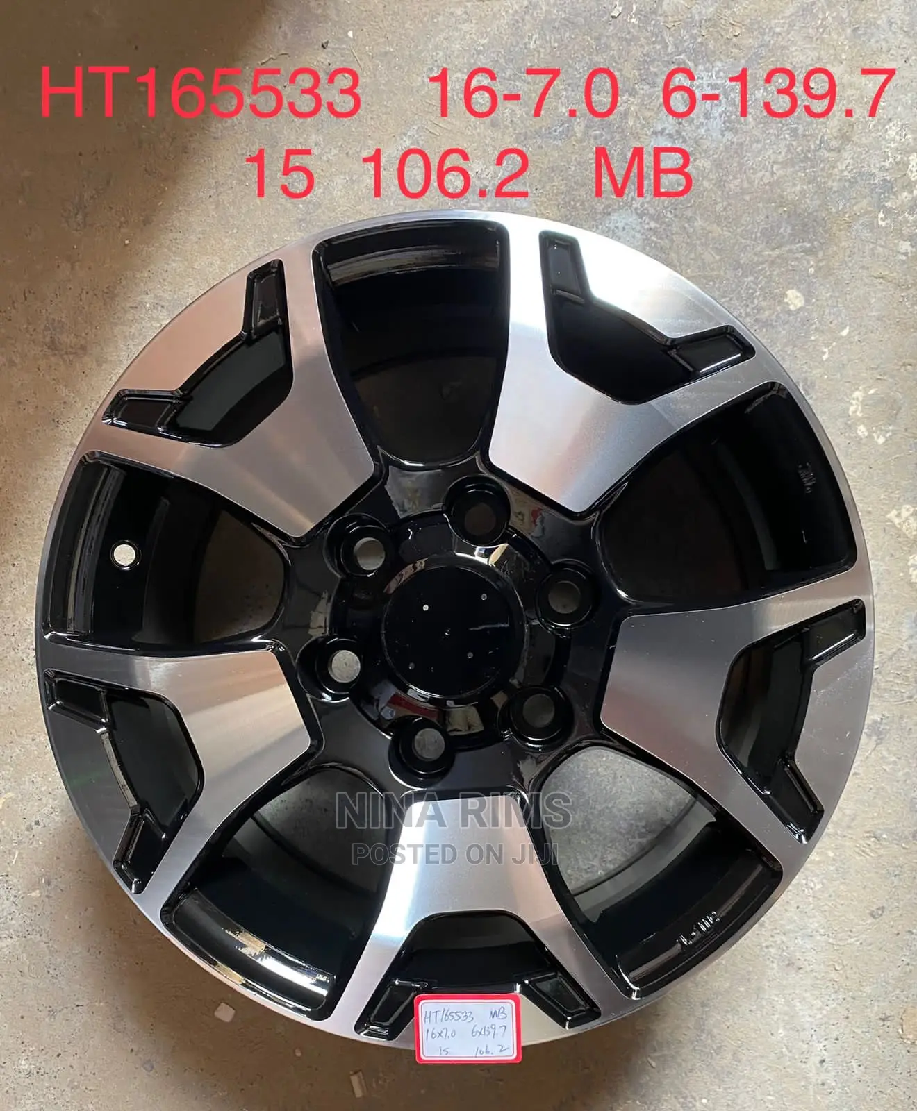 Six Holes Rims Rims for All Cars