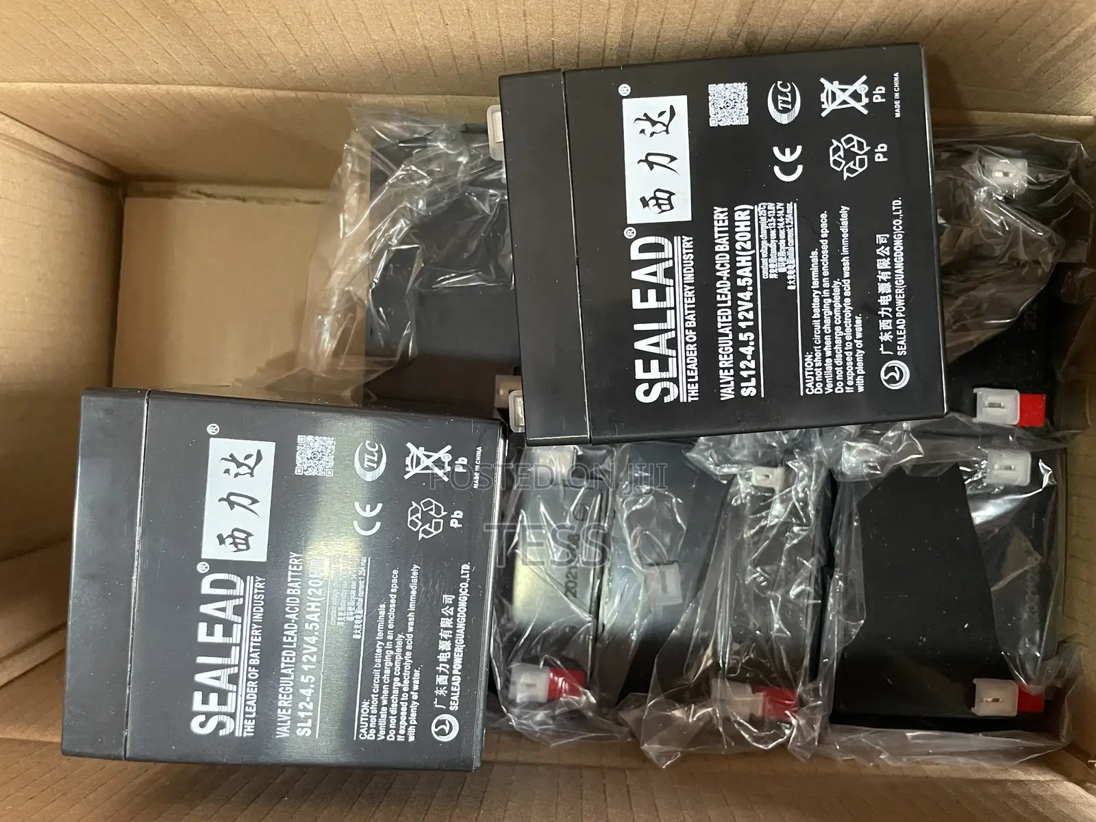 Sealead Battery 12V 4.5ah Battery