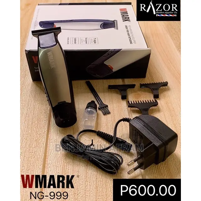 Zero Grabbed Rechargeable Barbering Machine