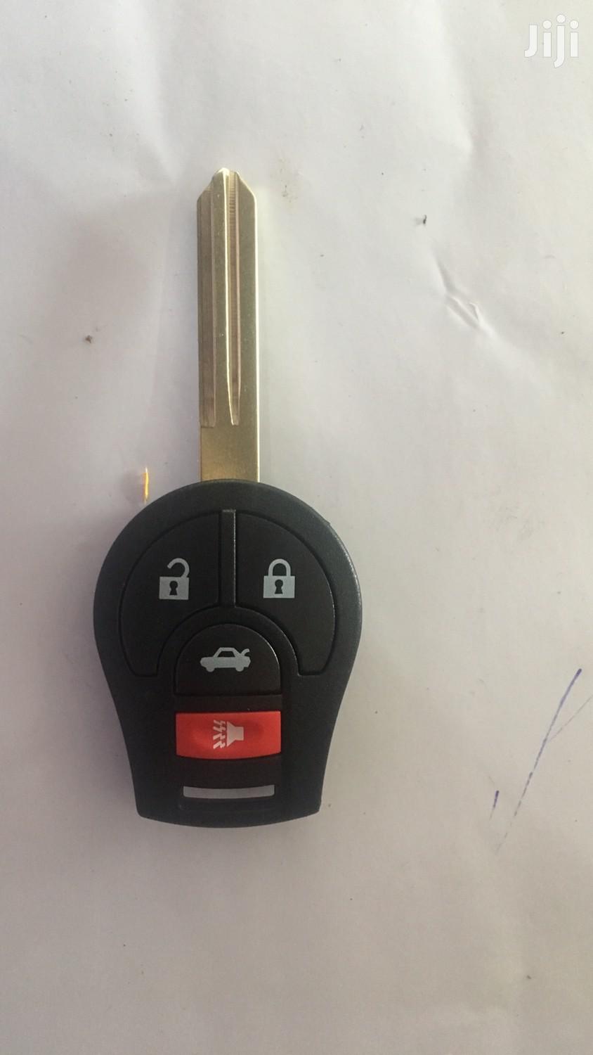 Nissan 4-Button Car Key Remote