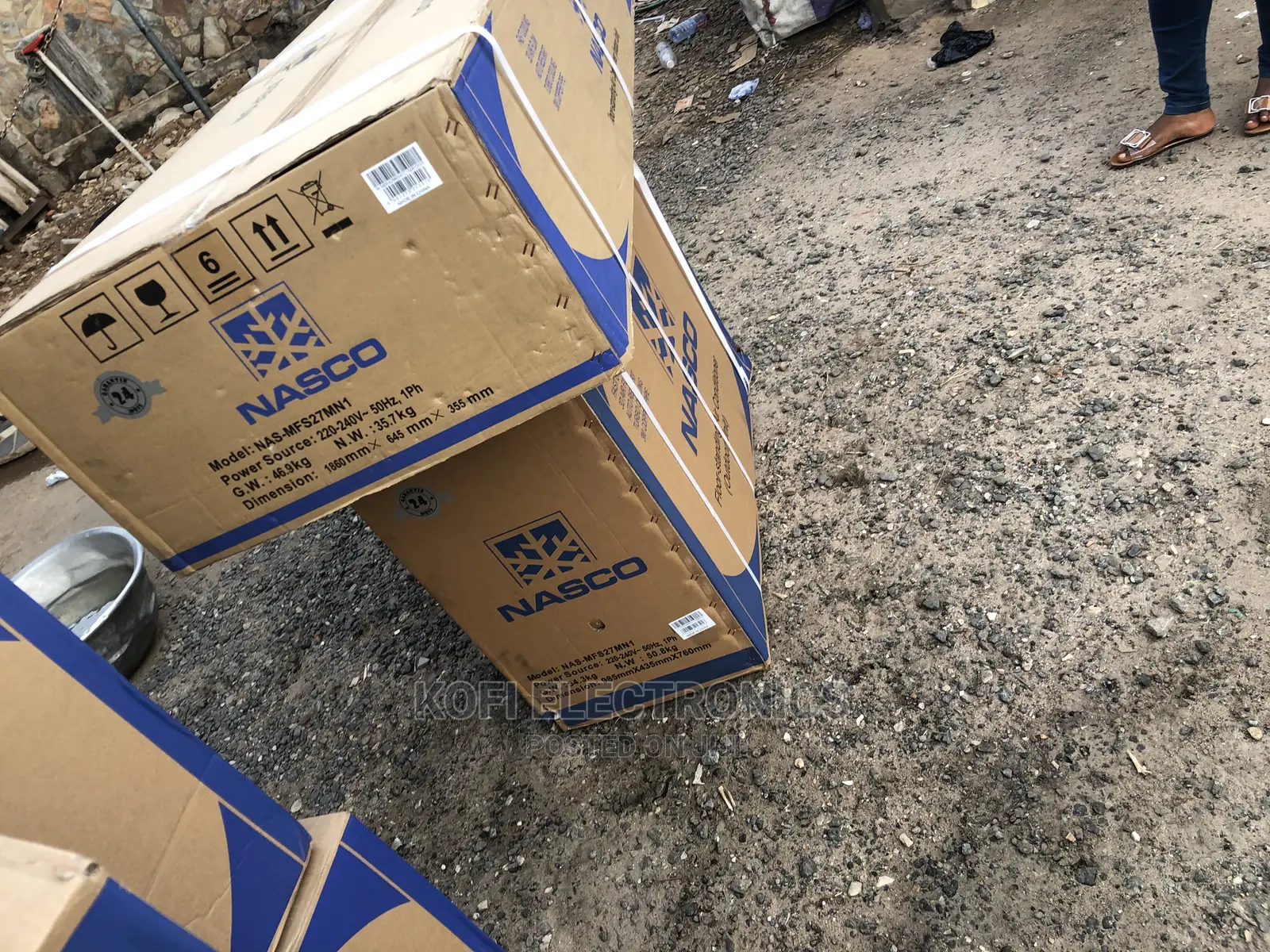Automatic Restart Nasco 3HP Standing Air Condition R410 Gas