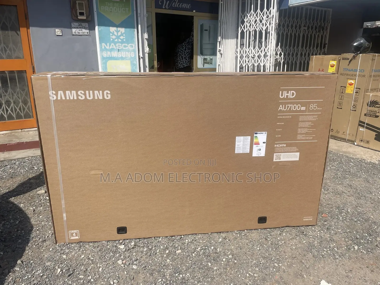Samsung 85” Crystal UHD 4K Smart 2021 Model Led Tv