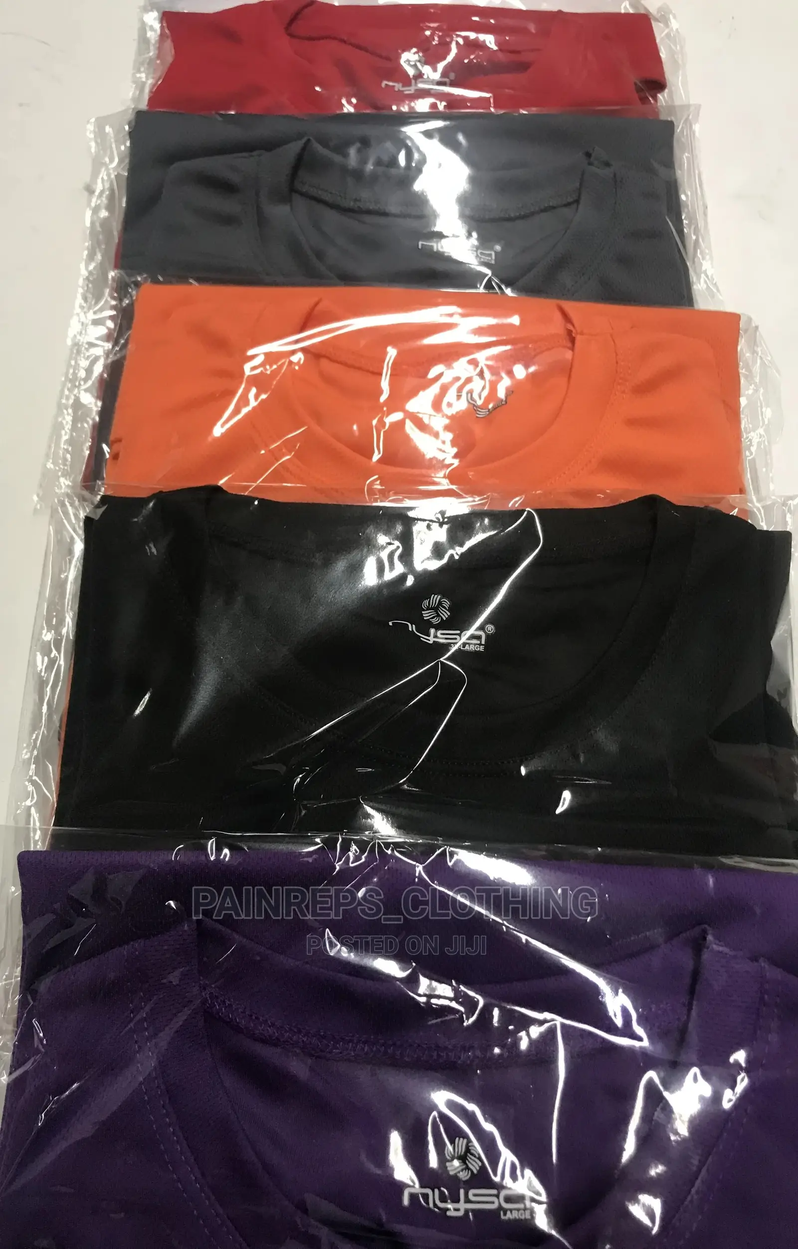 Nysa Jersey Plain T-Shirts-Moq 1000pcs or More.