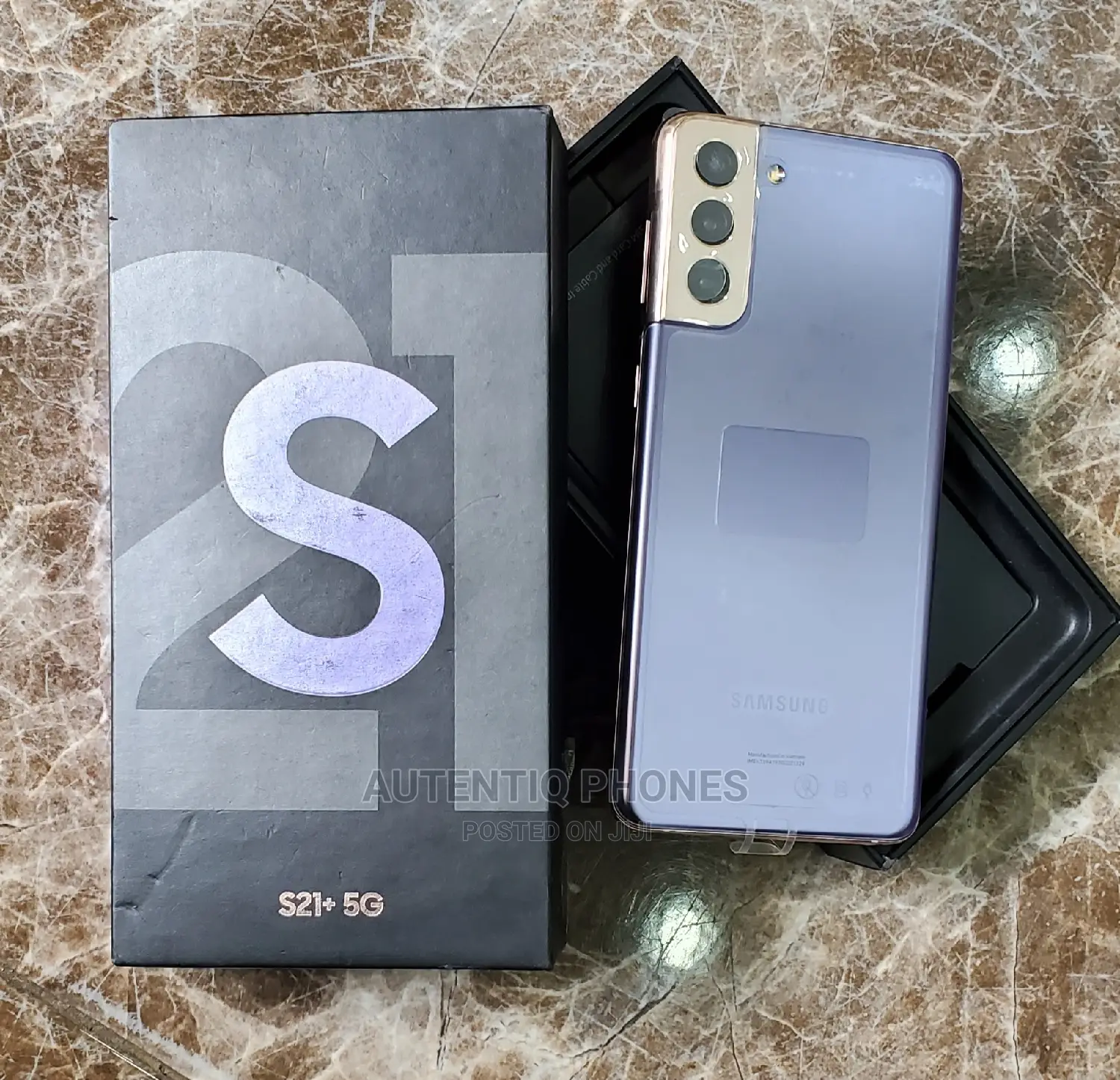 New Samsung Galaxy S21+ 5G 128 GB Purple